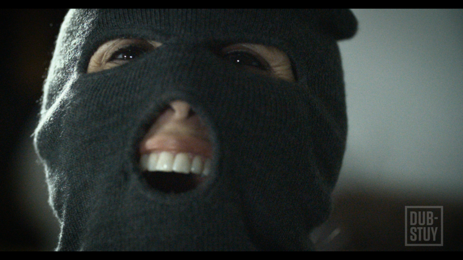 mask woman music video