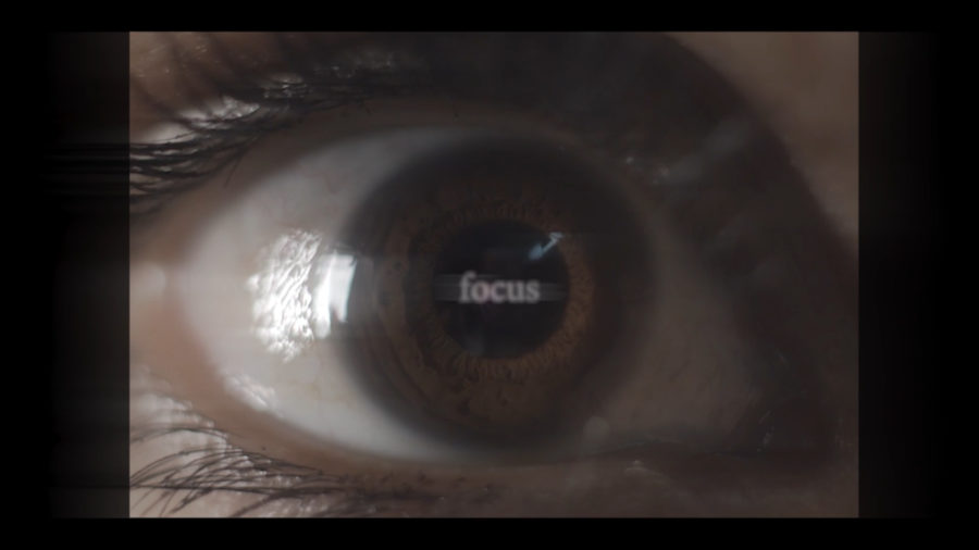 music video eye focus